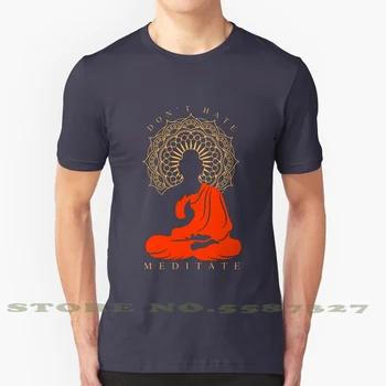 Nemám Nenávisť Meditovať | Buddha Meditácie Lete Vtipné Tričko Pre Mužov, Ženy Meditácie Všímavosti Buddha Mandala Meditácia